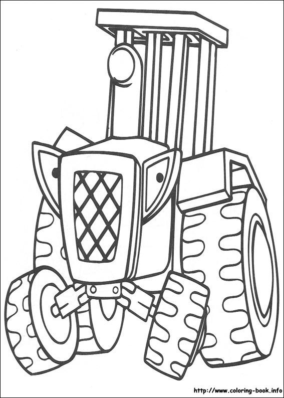 Bob the Builder coloring picture